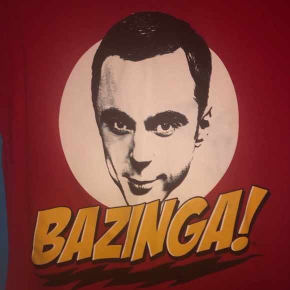 The Big Bang Theory Bazinga Graphic Tee - Picture 4 of 5